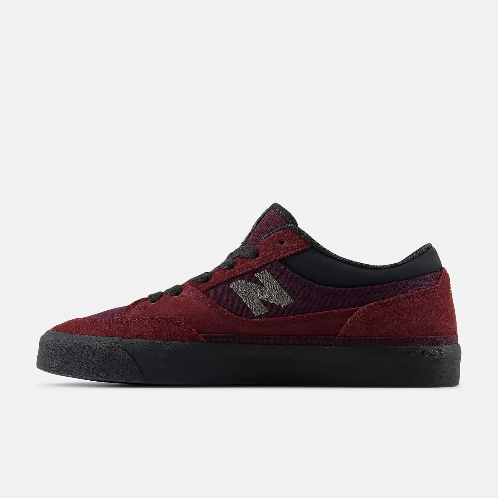 417 Low Numeric Franky Villani Skate Shoes - Burgundy & Phantom Colorway | Men's Streetwear Sneakers for Skateboarding & Casual Wear