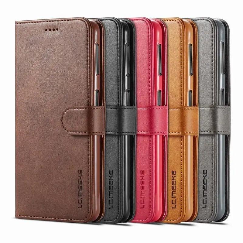 Samsung Galaxy S24 Plus Wallet Case - Premium Vegan Leather Phone Cover with Card Slots for Credit Cards & ID - Perfect for Daily Use, Travel, and Business