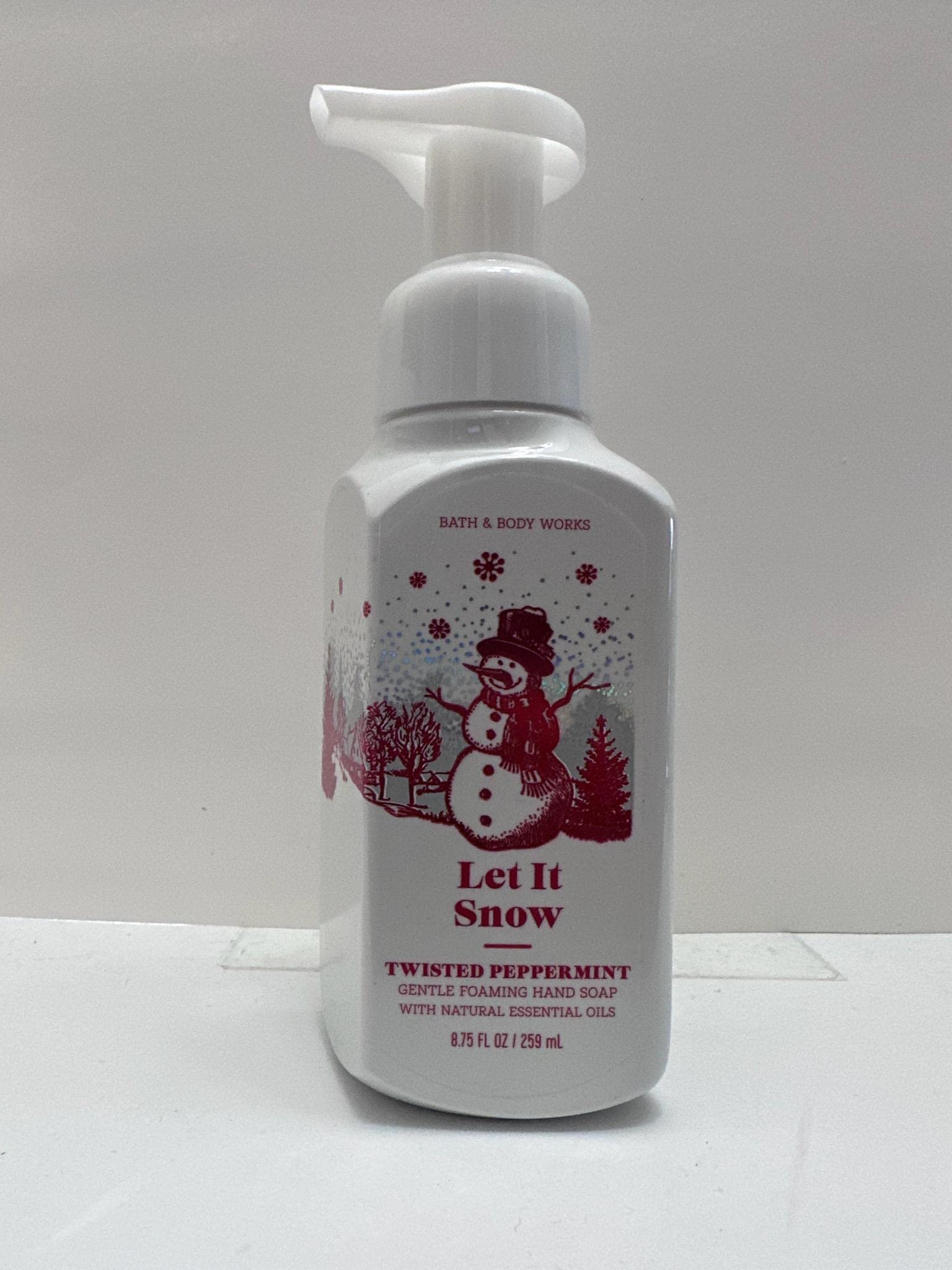 Bath & Body Works Gentle Foaming Hand Soap - Twisted Peppermint Scent | Moisturizing & Refreshing | Perfect for Holidays, Kitchens & Bathrooms