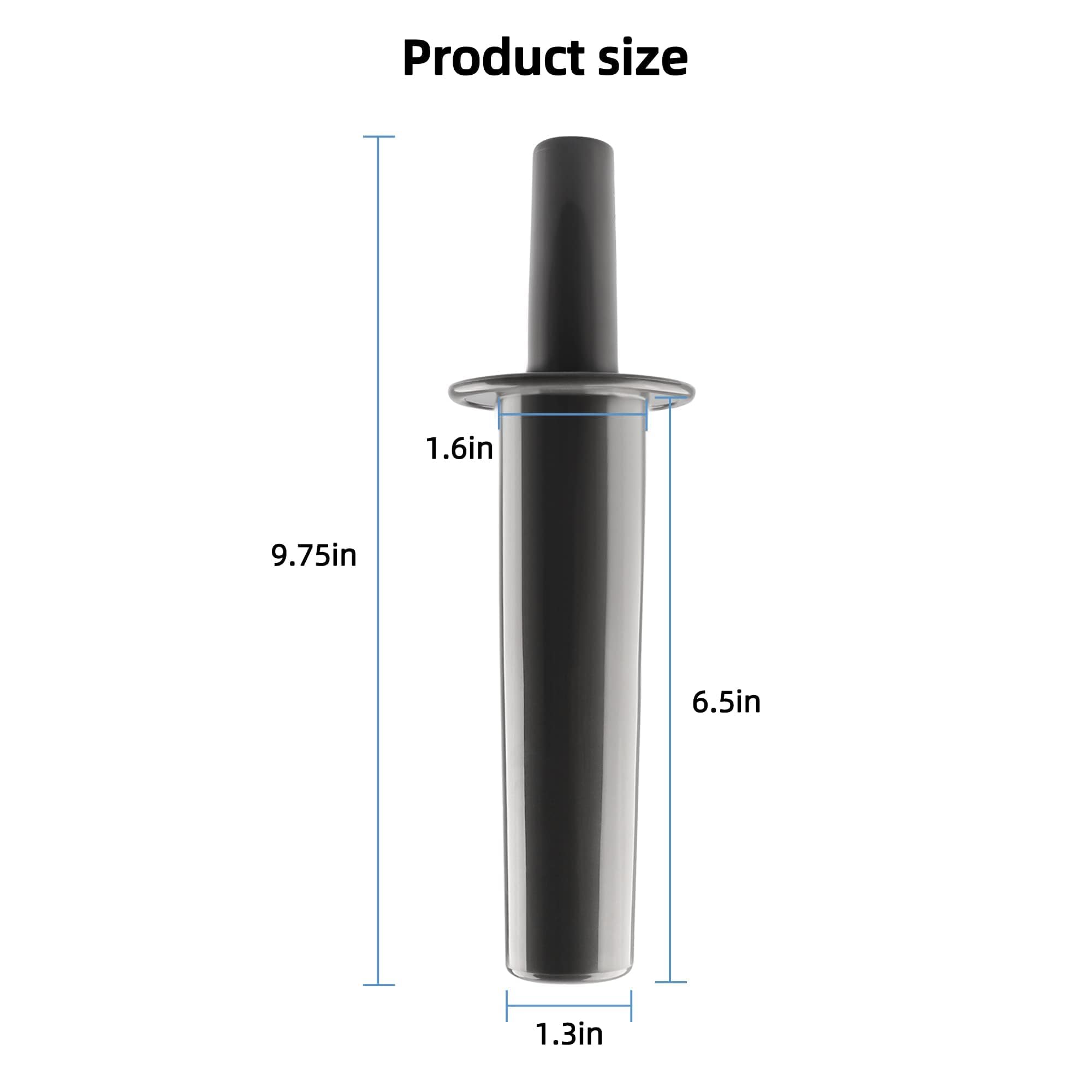 Vitamix E310 Blender Tamper Replacement - 9.75 Inch Mini Blender Pusher Compatible with 32oz & 48oz Containers (Grey) - Perfect for Smoothies, Baby Food & Nut Butter Preparation