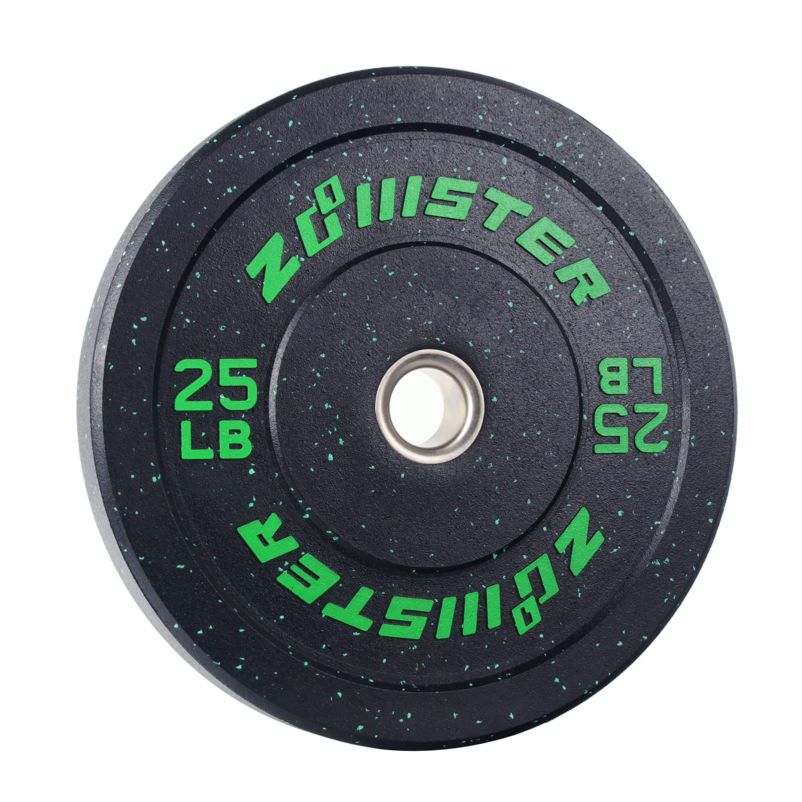 Olympic Bumper Plates - 10LB to 55LB High-Quality Rubber Weight Plates with Steel Inserts for CrossFit, Powerlifting & Strength Training - Perfect for Home Gyms & Commercial Fitness Centers