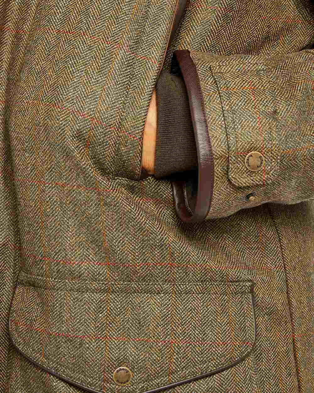 Dubarry Men's Ballinturbet Tweed Shooting Jacket - Waterproof Hunting Coat for Outdoor Shooting & Countryside Activities