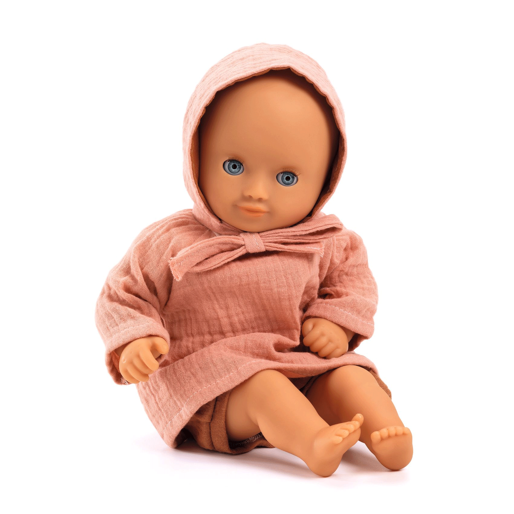 Stylish Peach POMEA Doll Clothes by Djeco - Perfect for 18
