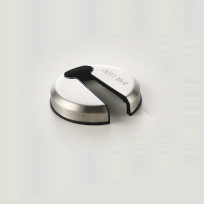 Premium Stainless Steel Wine Foil Cutter with Magnetic Base - 1 Count Box - Perfect for Wine Openers, Sommeliers & Home Bars