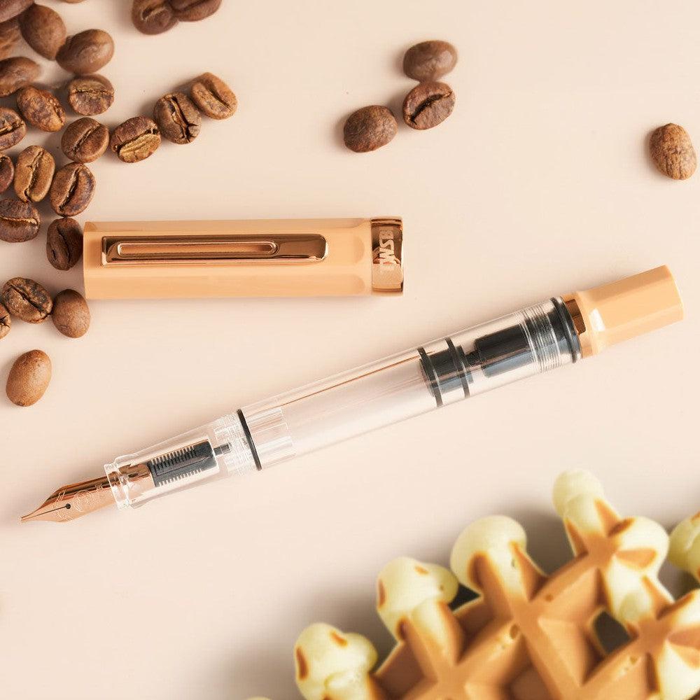 TWSBI ECO Caffe Bronze Fountain Pen - Premium Writing Instrument for Journaling, Calligraphy & Office Use