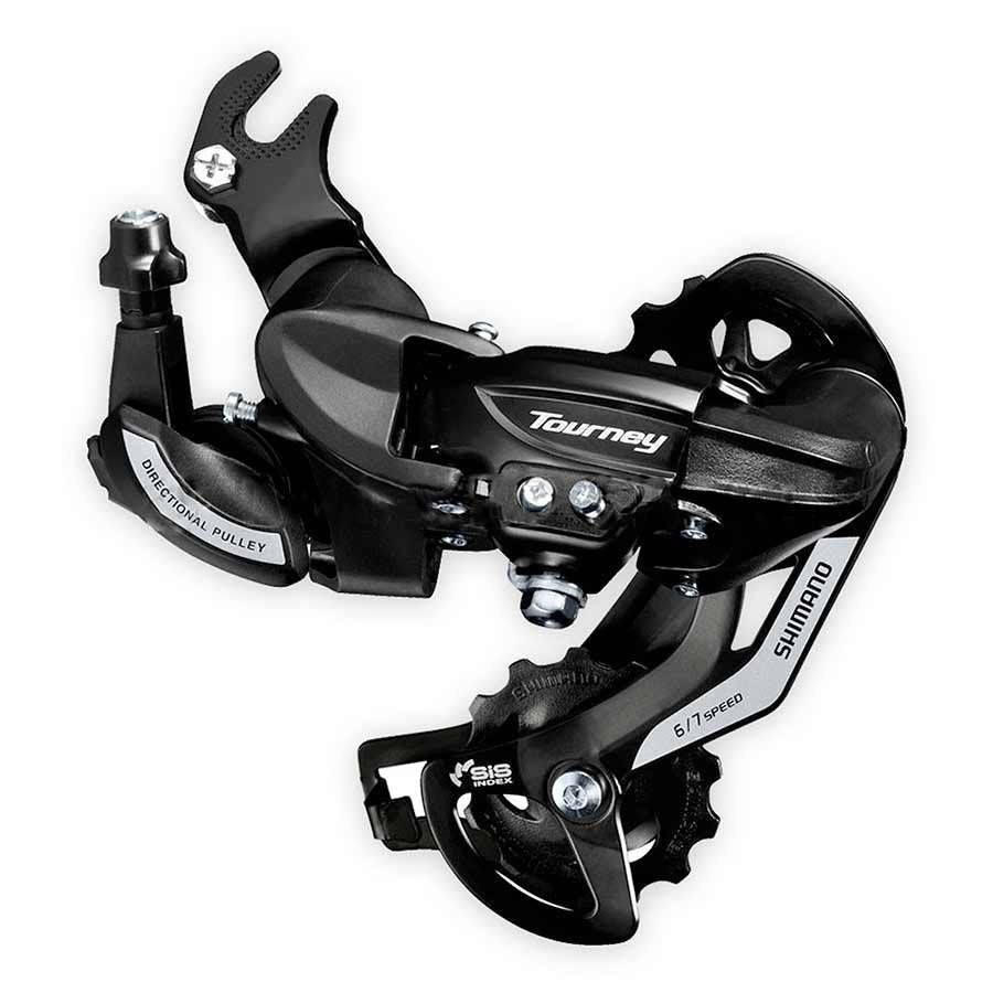 Shimano Tourney RD TY500 6/7 Speed Bicycle Rear Derailleur - Compatible with Road & Mountain Bikes for Smooth Gear Shifting
