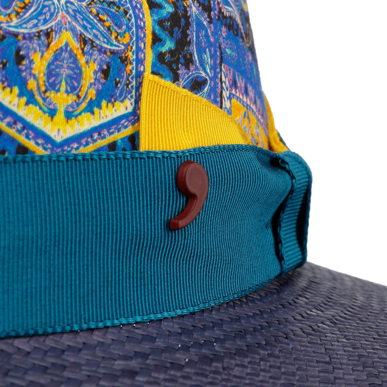 Alfonso D'Este Panama Brim Linen Hat for Women & Men - Breathable Summer Sun Hat for Beach, Travel & Outdoor Activities