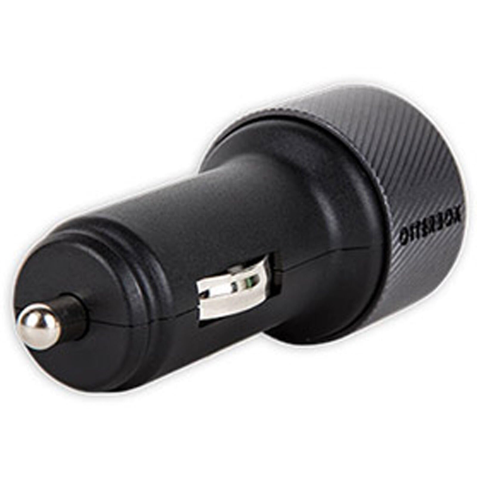OtterBox 24W Dual Port USB-A Car Charger - Fast Charging for iPhone, Android, Samsung - Black | Perfect for Road Trips & Daily Commutes
