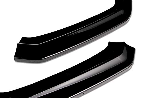 3PCS Front Bumper Lip Spoiler + 6PCS Side Skirt Extensions for 2015-2021 Subaru WRX STI | Universal 86