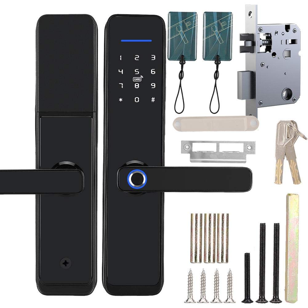 Smart Lever Lock - Secure Keyless Entry for Home, Office & Factory Access Control - Ideal for Attendance Tracking & High-Security Applications
