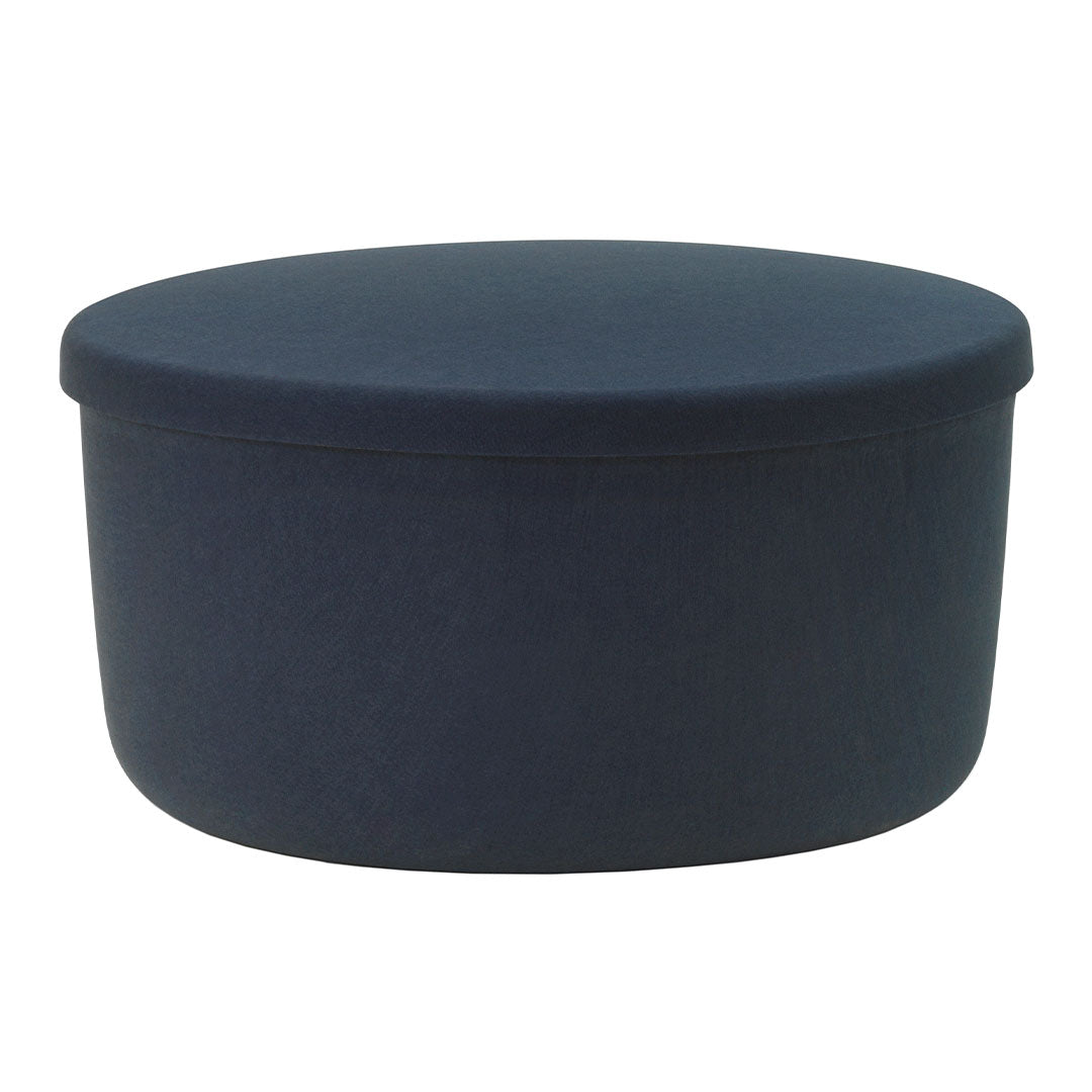 Hide Storage Pouf - Stylish Ottoman with Hidden Storage for Living Room, Bedroom & Dorm - Perfect for Extra Seating & Organizing Blankets, Toys & More