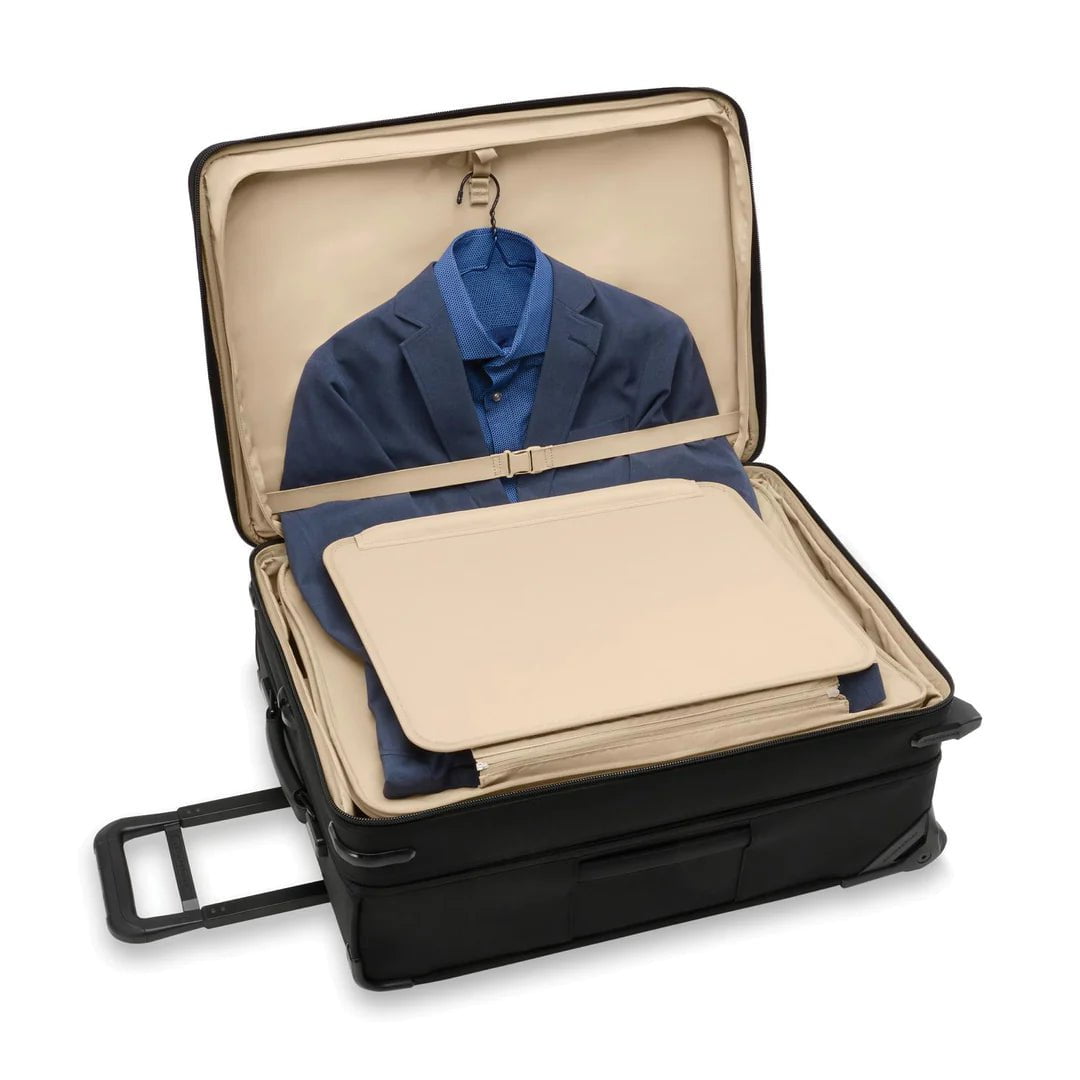 Briggs & Riley Baseline Medium Expandable Upright Luggage - Durable Carry-On Suitcase for Travel with Spinner Wheels - Perfect for Business Trips & Vacations