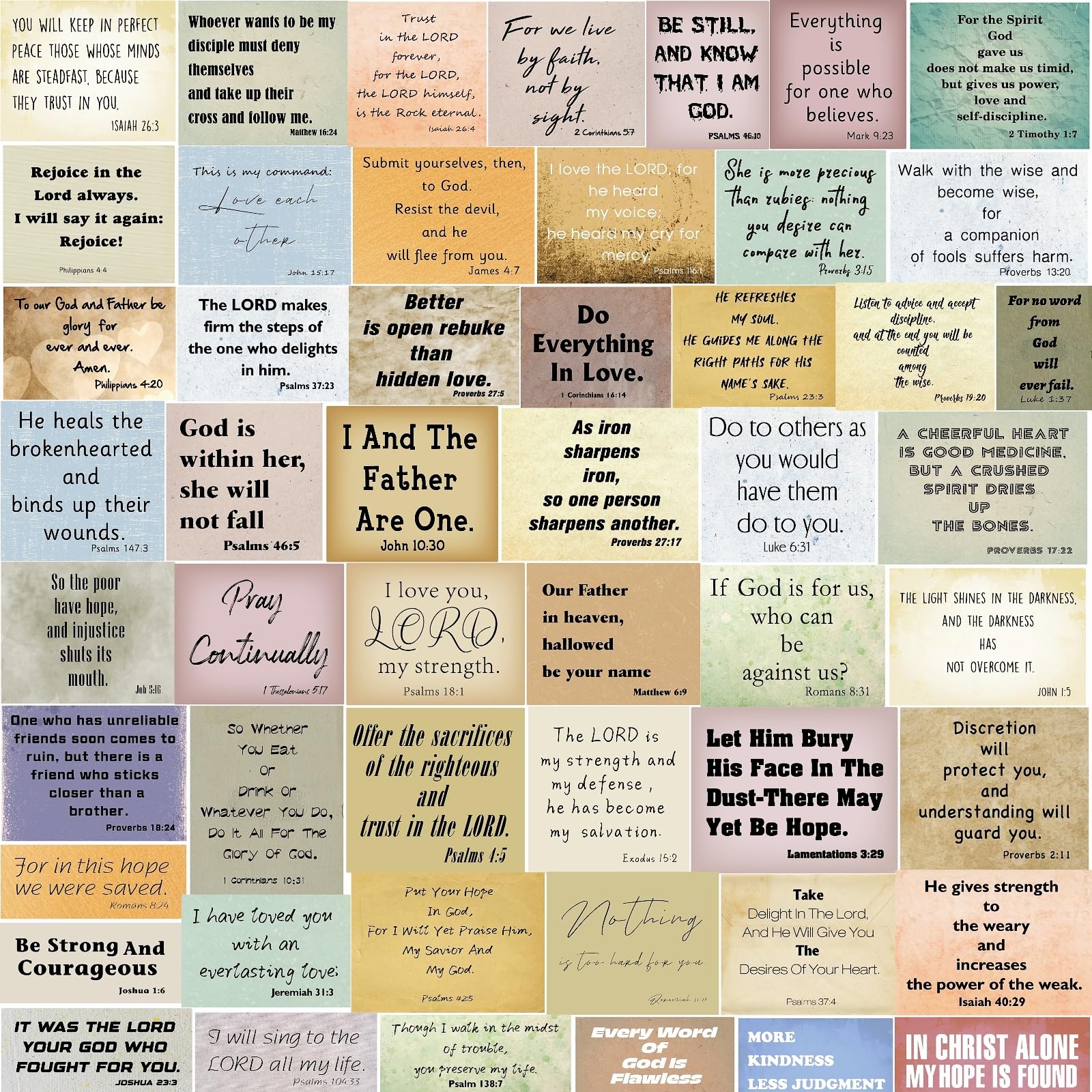 200Pcs Vintage Bible Verse Stickers (Unique Designs) - Christian Bible Study & Journaling Supplies - Inspirational Scrapbook Stickers for Water Bottles, Planners, Journals - Perfect for Devotional Time & Gift Giving