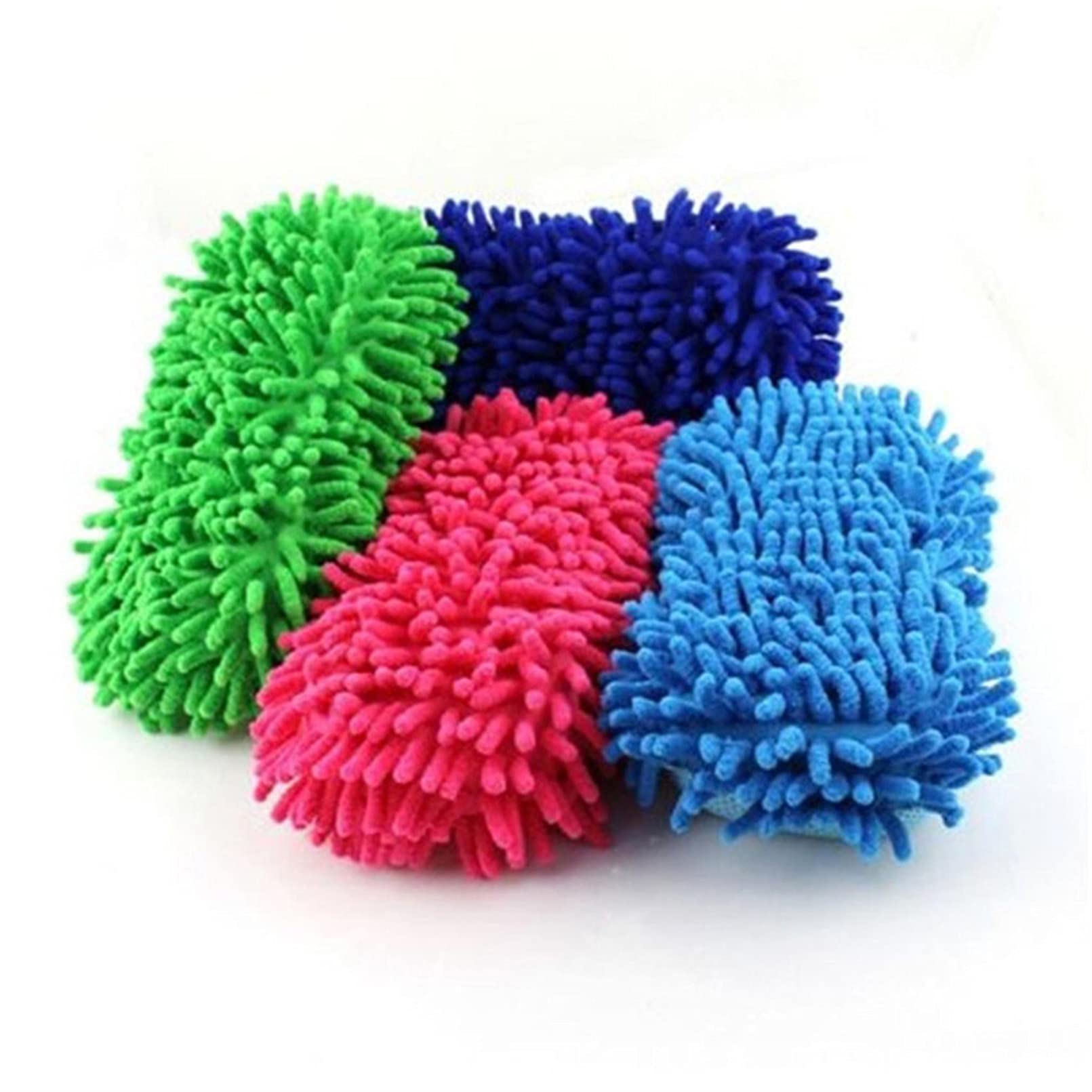Premium Microfiber Car Wash Sponge - Super Absorbent Scratch-Free Chenille Mitt for Auto Detailing, Washing & Waxing (Perfect for Cars, Trucks & SUVs)
