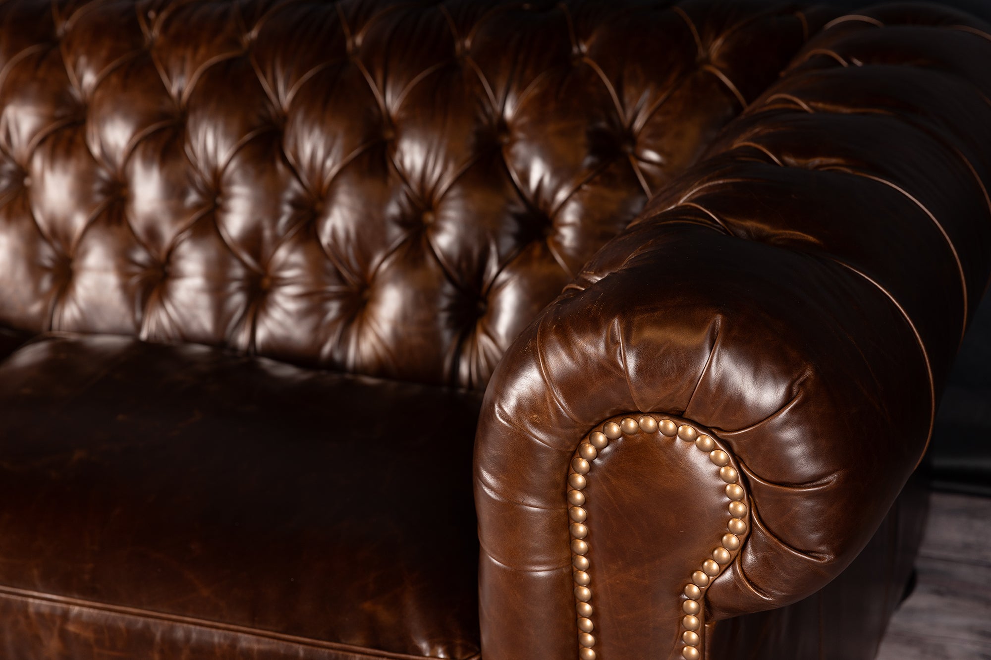 Premium Genuine Leather Sofa Set - Royal Luxury Living Room Furniture for Home & Office - Perfect for Relaxing, Entertaining & Stylish Decor