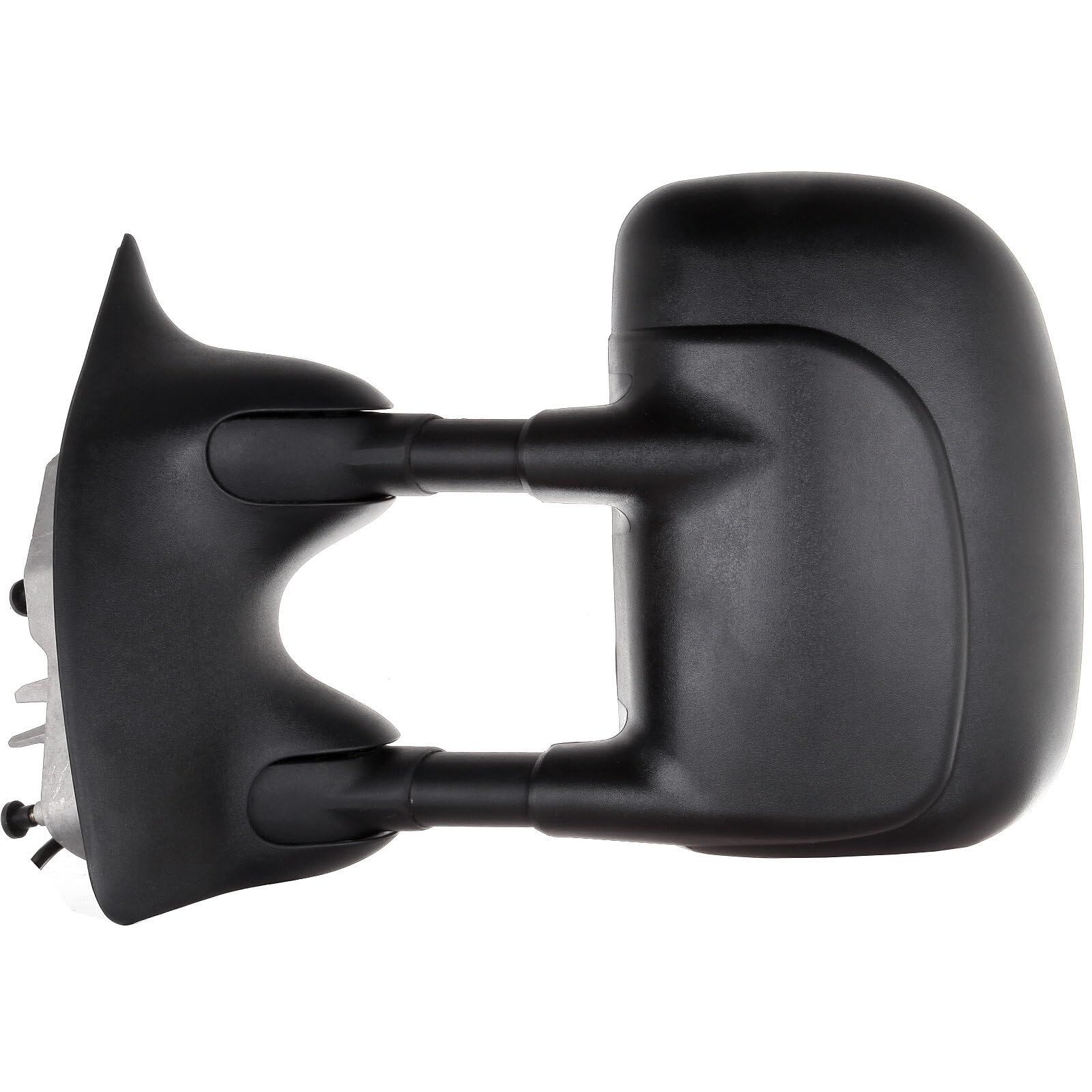 ECCPP Power Heated Telescopic Textured Black Towing Side Mirrors - Compatible with Ford F250 F350 1999-2007 Models - Replacement Pair for Enhanced Visibility & Safety During Towing, Off-Roading & Night Driving