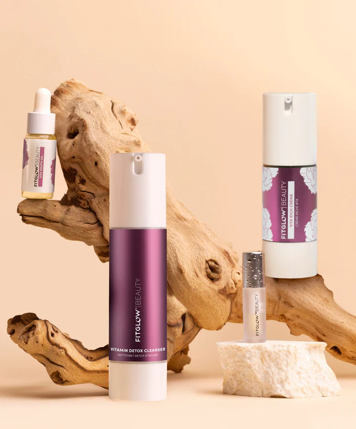 Vitamin + Retinol Discovery Kit for Anti-Aging Skincare - Brightening & Wrinkle Reduction Face Care Set - Perfect for Nighttime Routine & Sensitive Skin