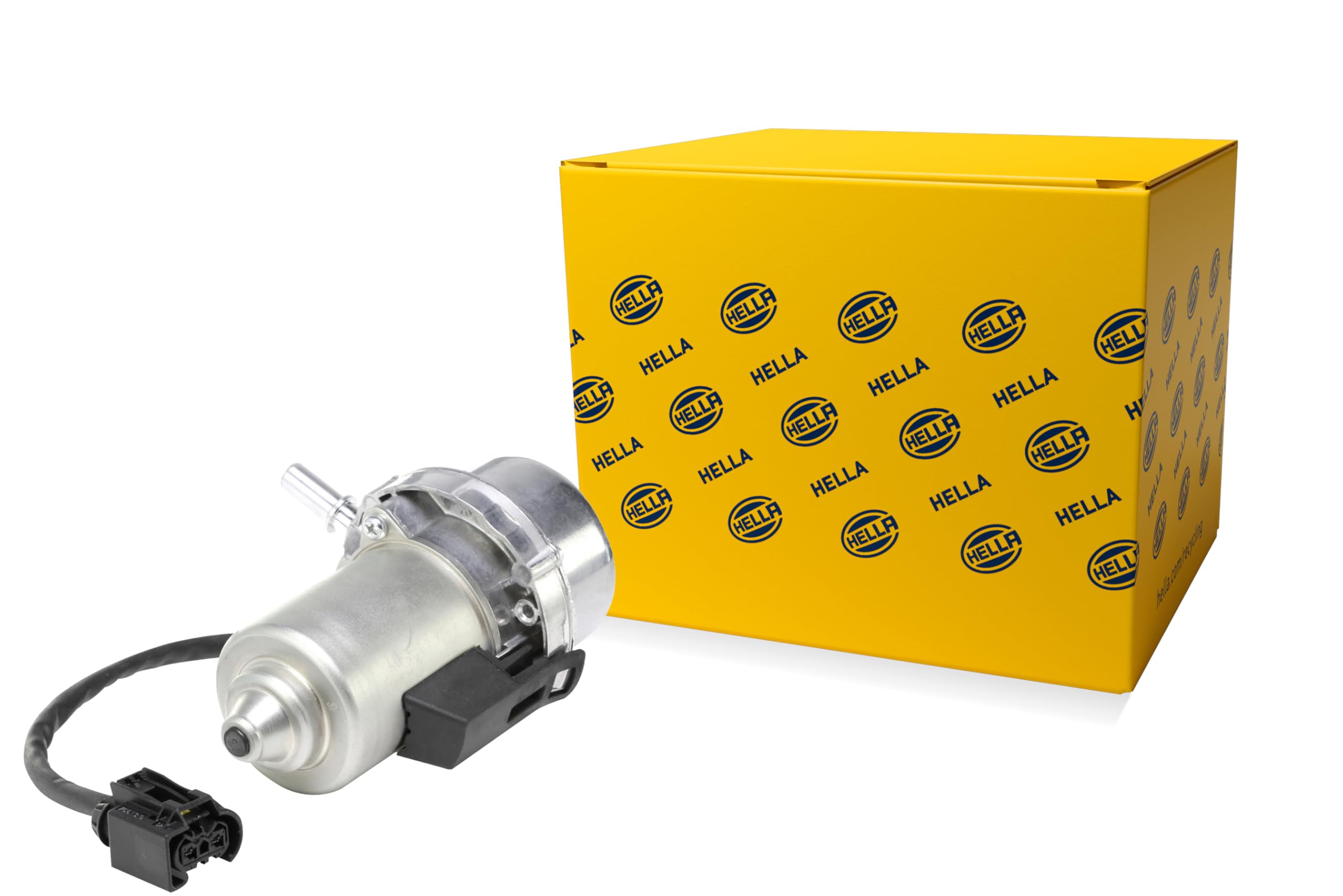 HELLA 009383101 Vacuum Pump Replacement for BMW 3 Series 5 Series X3 X5 (2008-2013) - Compatible with 328i 335i 528i 535i - Perfect for Engine Performance & Brake Booster System