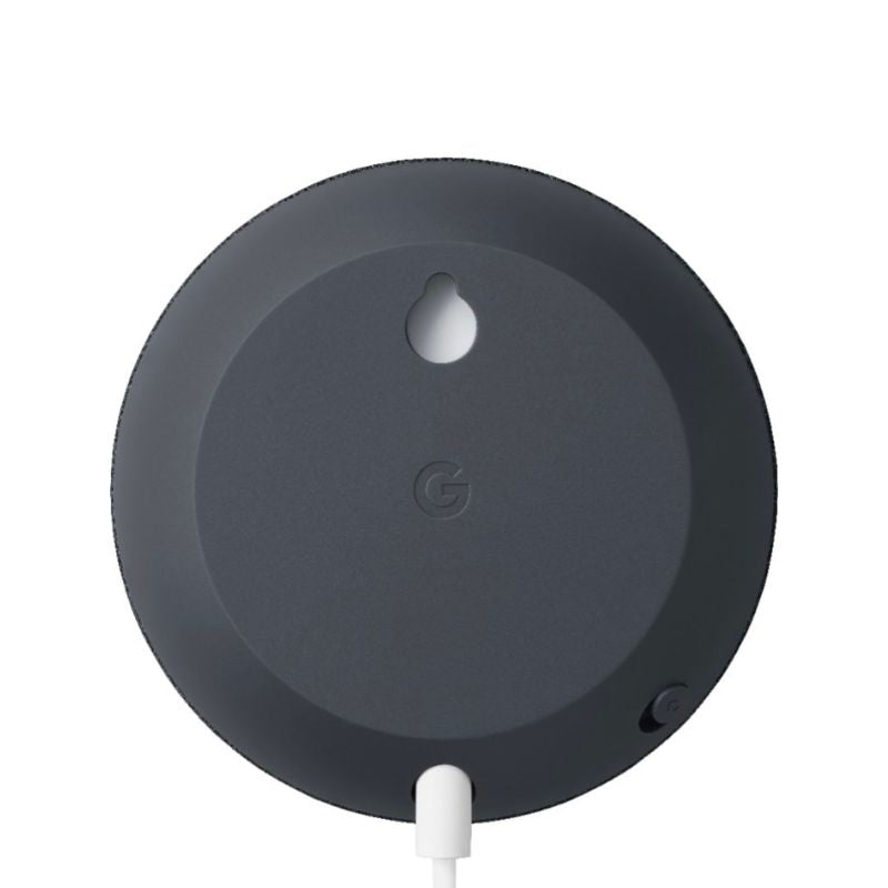 Google Nest Mini (2nd Gen) Smart Speaker with LED Smart RGB Bulb - Black - Perfect for Home Automation & Voice Control