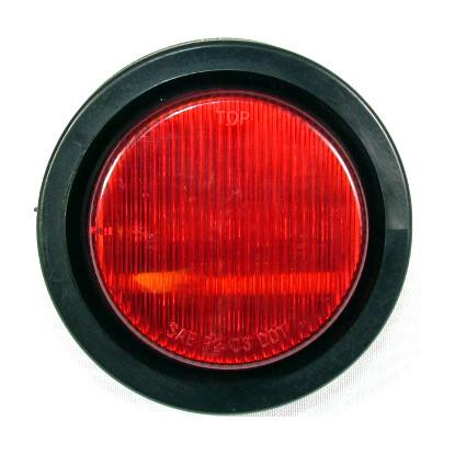 Fortpro 2.5 Inch Round Clearance Marker LED Light - 13 Super Bright LEDs for Trucks, Trailers & Off-Road Vehicles | Waterproof & Durable for Night Driving & Safety