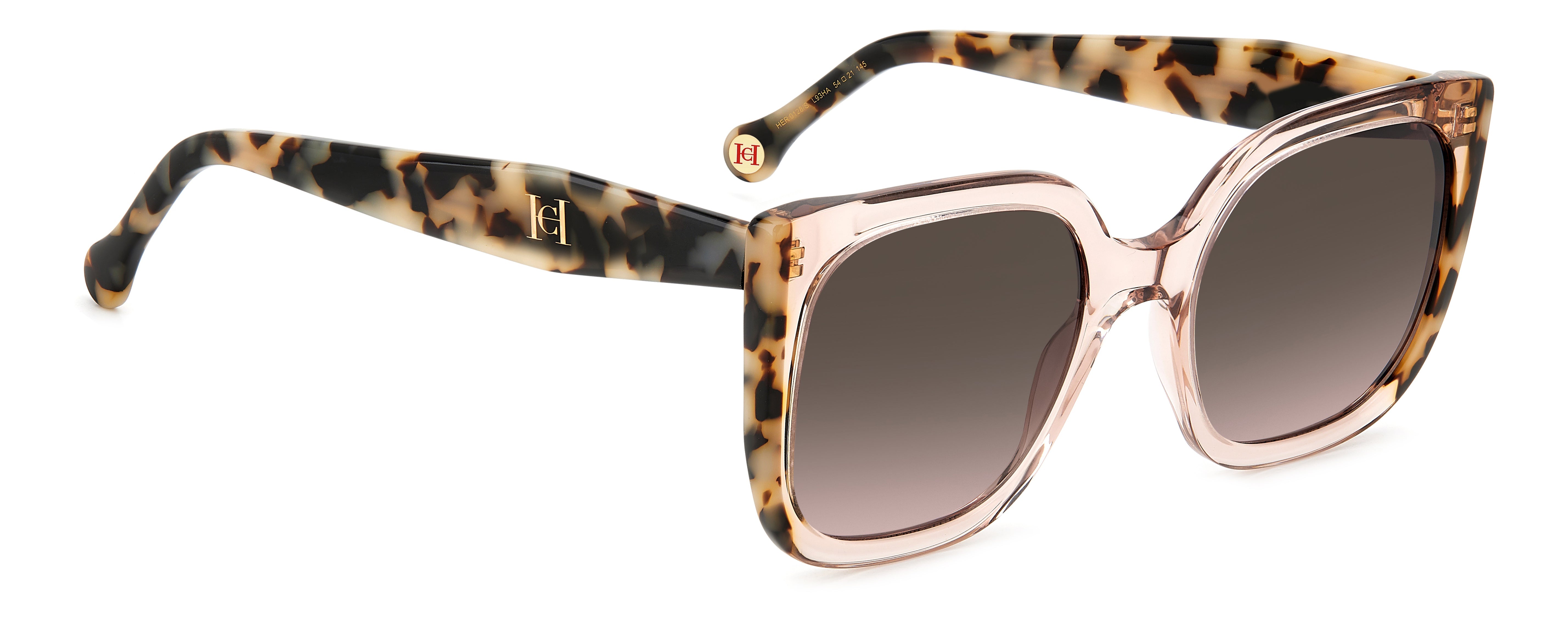Carolina Herrera HER 0128/S Women's Luxury Sunglasses - UV Protection & Polarized Lenses for Driving, Beach & Outdoor Fashion