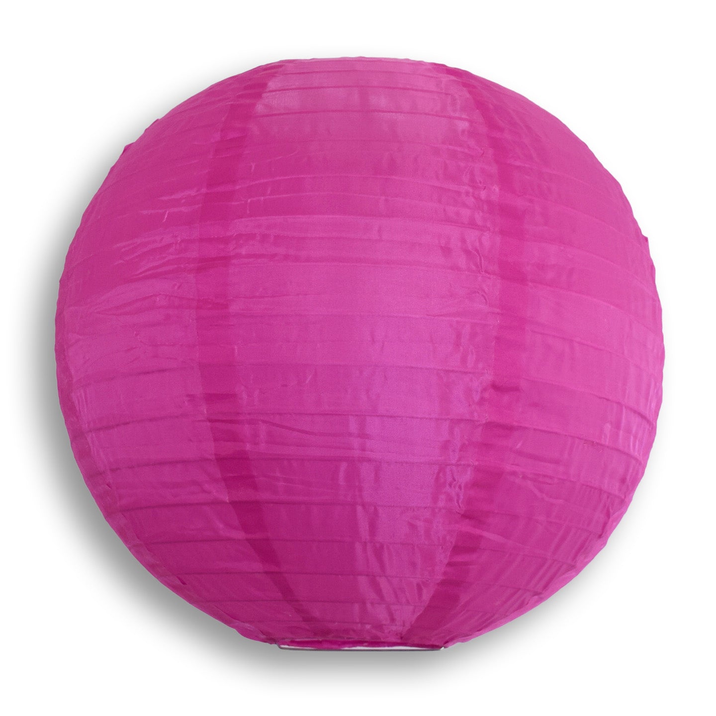 36 Pack Ultra Violet Jumbo Shimmering Nylon Lanterns with Even Ribbing - Durable Party Decorations for Weddings, Birthdays & Outdoor Events (Value Pack)