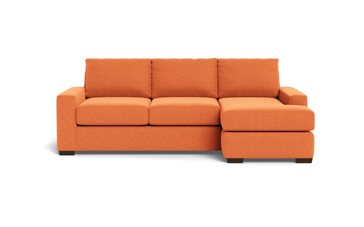 Mas Mesa 101 Deep Reversible Sofa Chaise - Modern L-Shaped Sectional Couch with Reversible Chaise Lounge for Living Room, Family Room & Small Spaces