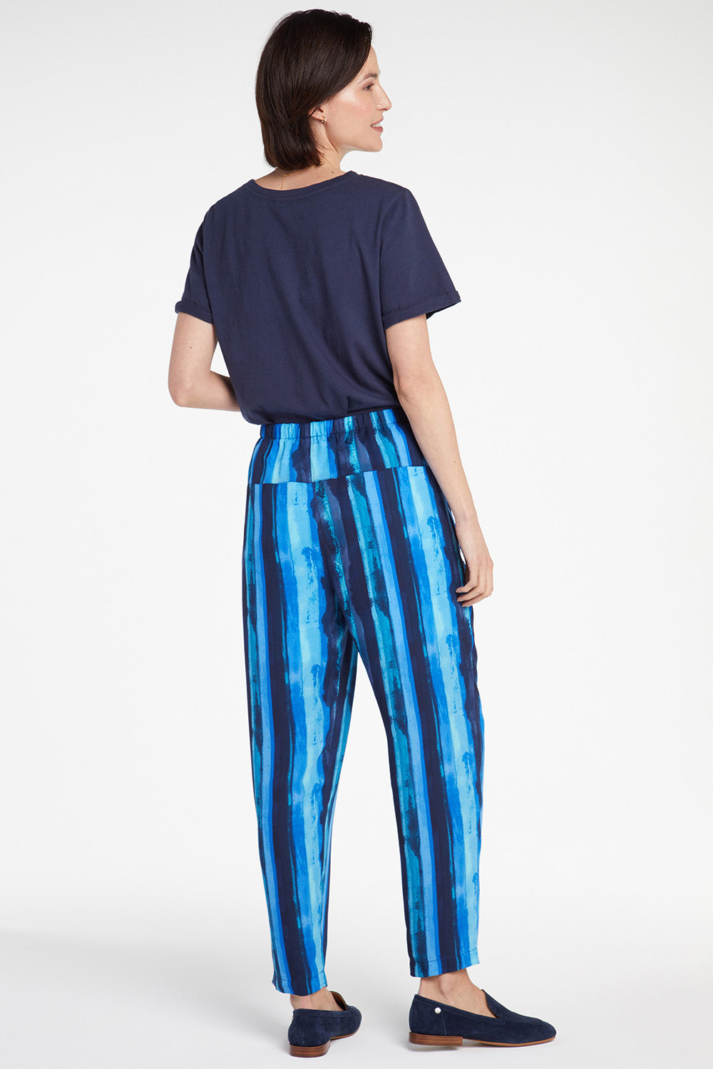 Ines Slim Pants for Women - High Waisted Stretch Skinny Trousers | Comfortable Office Work Pants & Casual Wear | Perfect for Business, Travel & Everyday Outfits