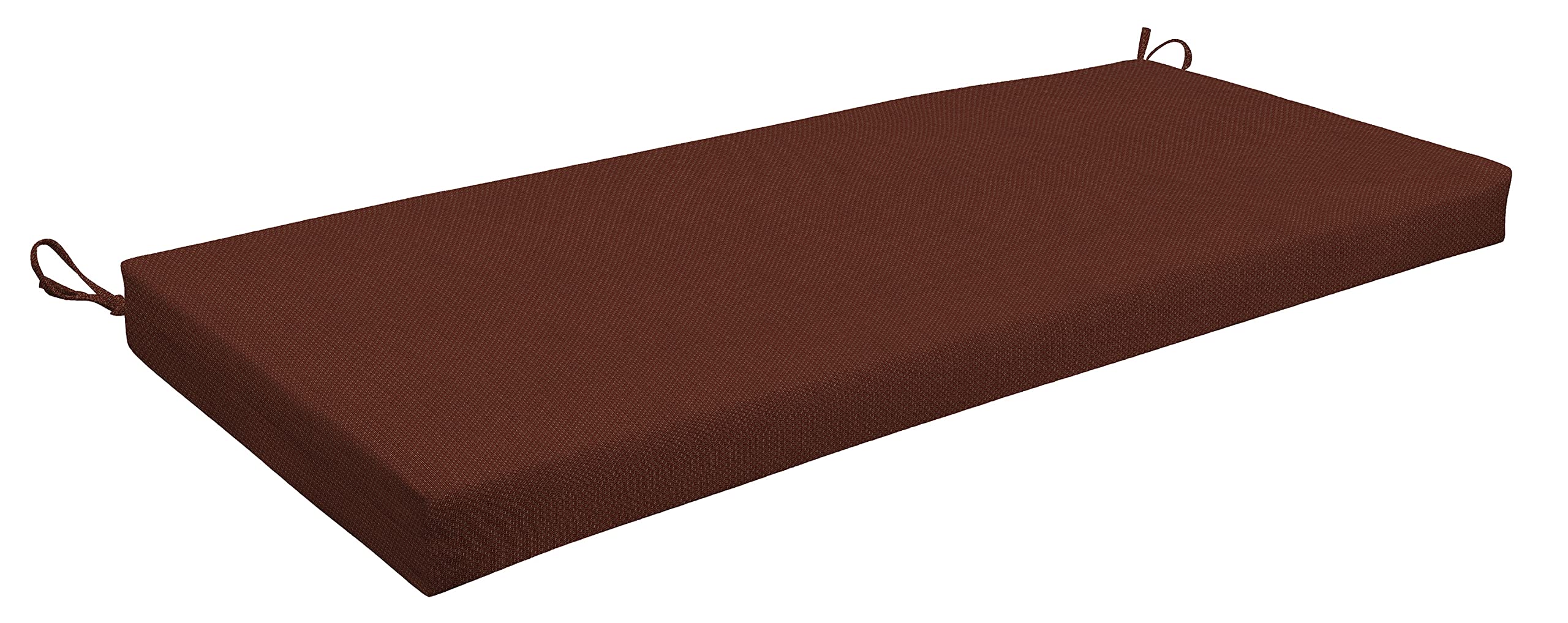 Premium Honeycomb Sunbrella Xena Brick Bench Cushion - 44