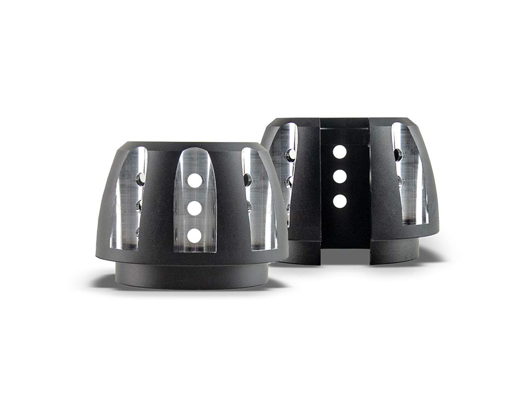 Polaris RZR XP 1000, RS1 & Turbo 1000 Billet Front Spring Retainers Pair (Part #5633421) - Heavy-Duty Off-Road Suspension Upgrade for Dune Bashing & Trail Riding