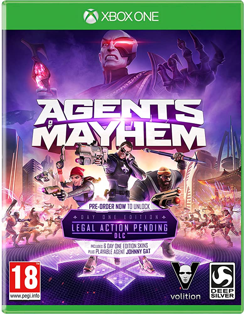 Agents of Mayhem - Xbox One Game | Action-Adventure Open World | Perfect for Solo & Co-op Gaming Nights