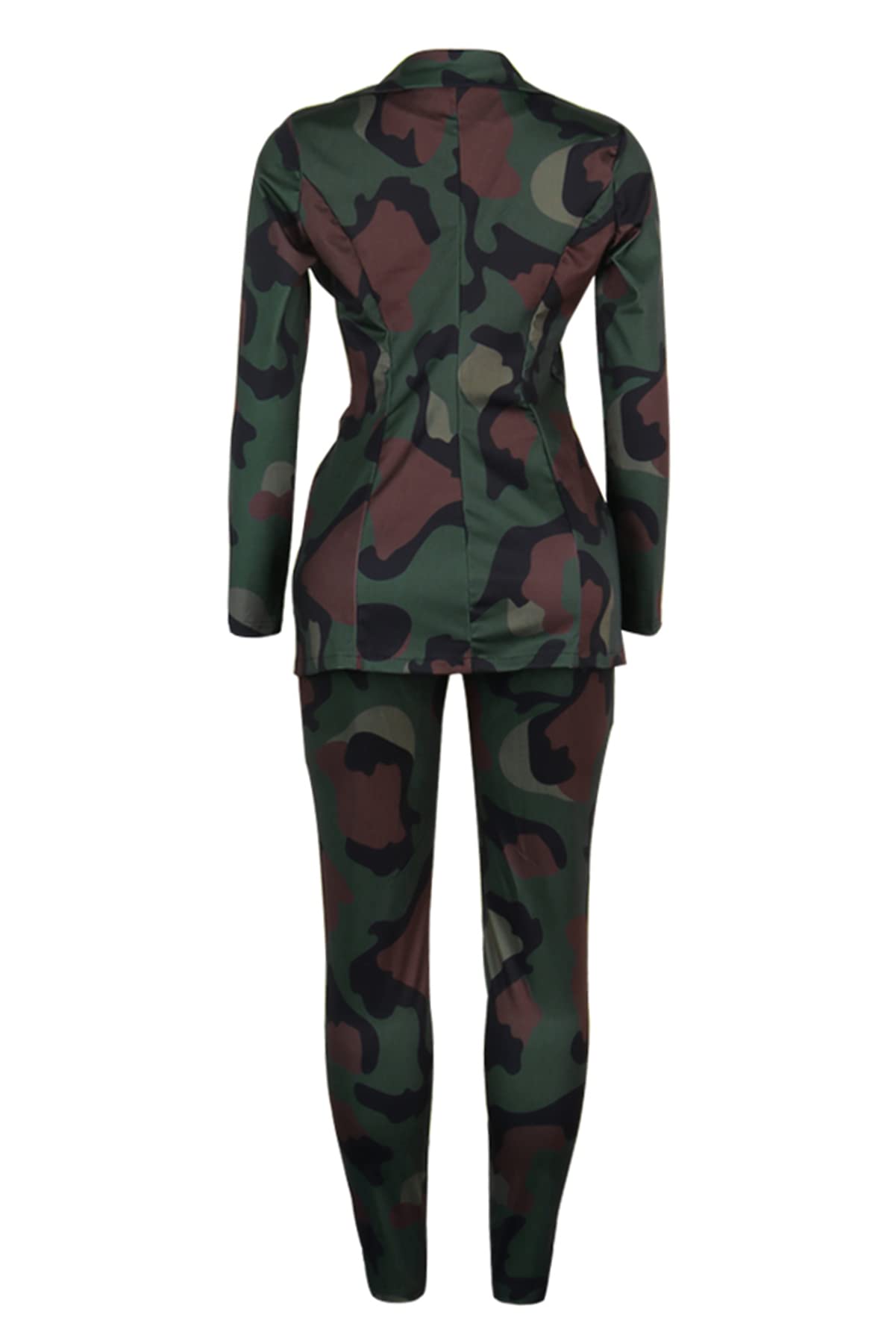 Stylish Women's 2-Piece Outfit Set - Open Front Blazer Jacket & Thigh-High Stockings Leggings | Sexy Office Wear & Night Out Fashion