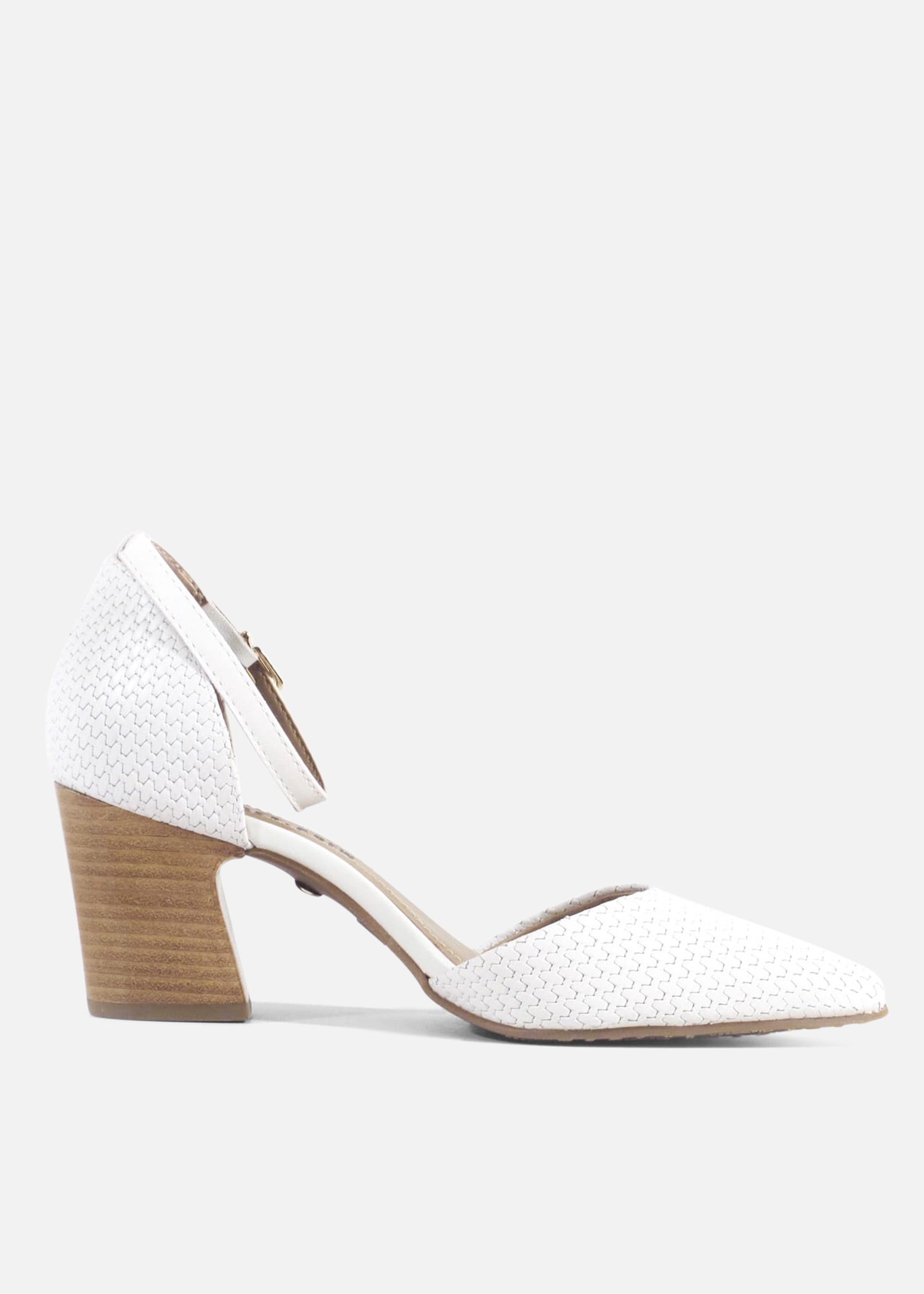Miracle Woven Block Heels - Comfortable Women's Fashion Shoes for Work, Party & Everyday Wear