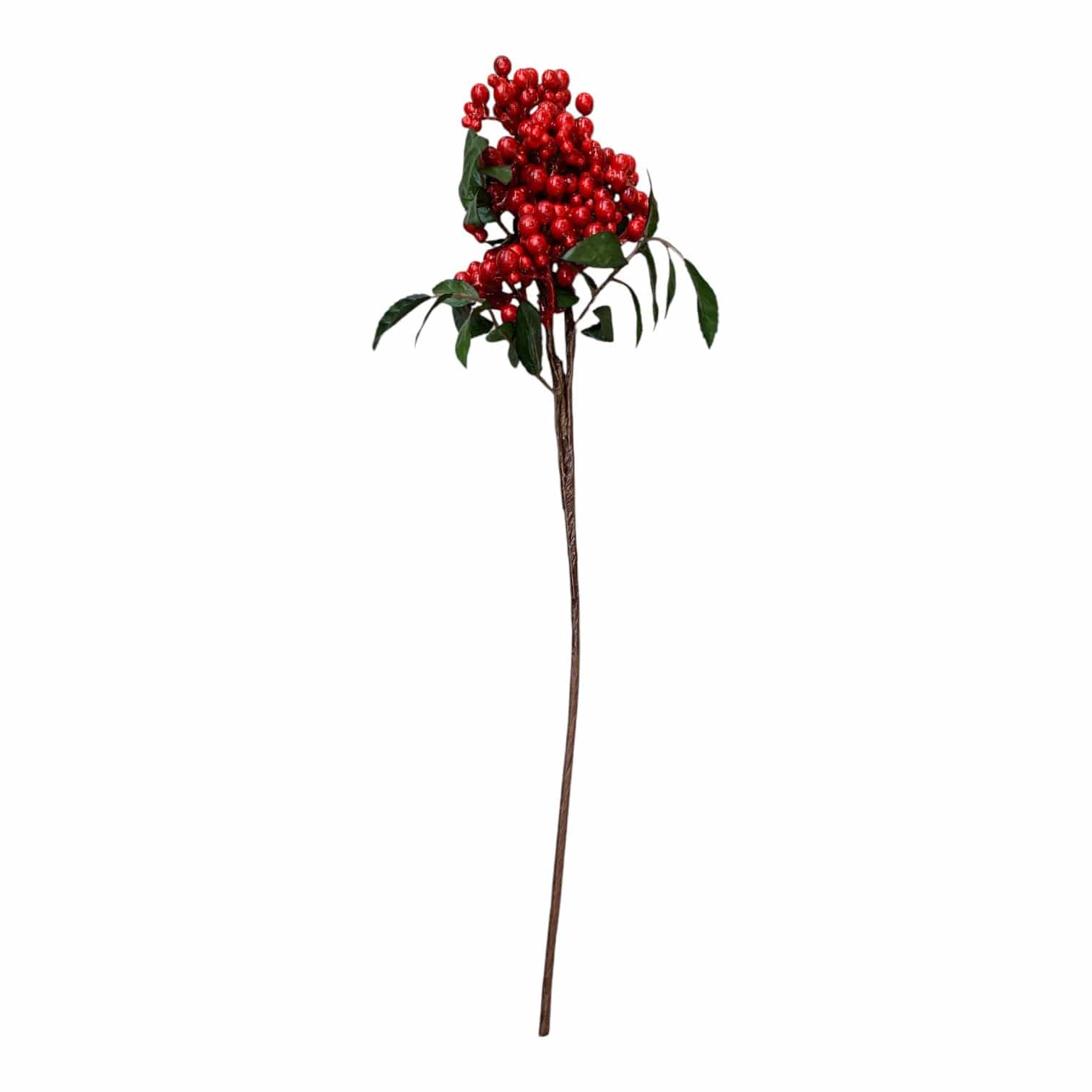 Artificial Pepper Berry Foliage - Realistic Fake Greenery for Home Decor, Wedding Centerpieces & Holiday Arrangements - Perfect for DIY Crafts, Table Settings and Seasonal Displays