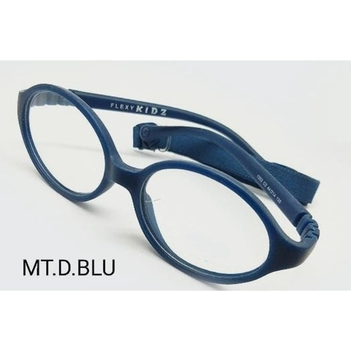 Trendy Kids Flexible Unbreakable Glasses with Blue Light Filter Lenses 1202 - Shatterproof Eyewear for Children's Screen Time & Reading Protection