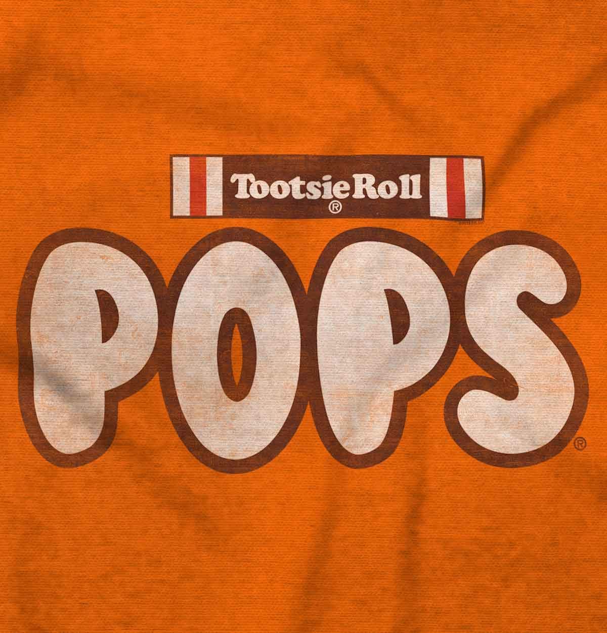 Vintage Tootsie Roll Pop Logo Graphic T-Shirt for Men & Women - Retro Candy Lover Tee for Casual Wear, Halloween Costumes & Nostalgic Gifts