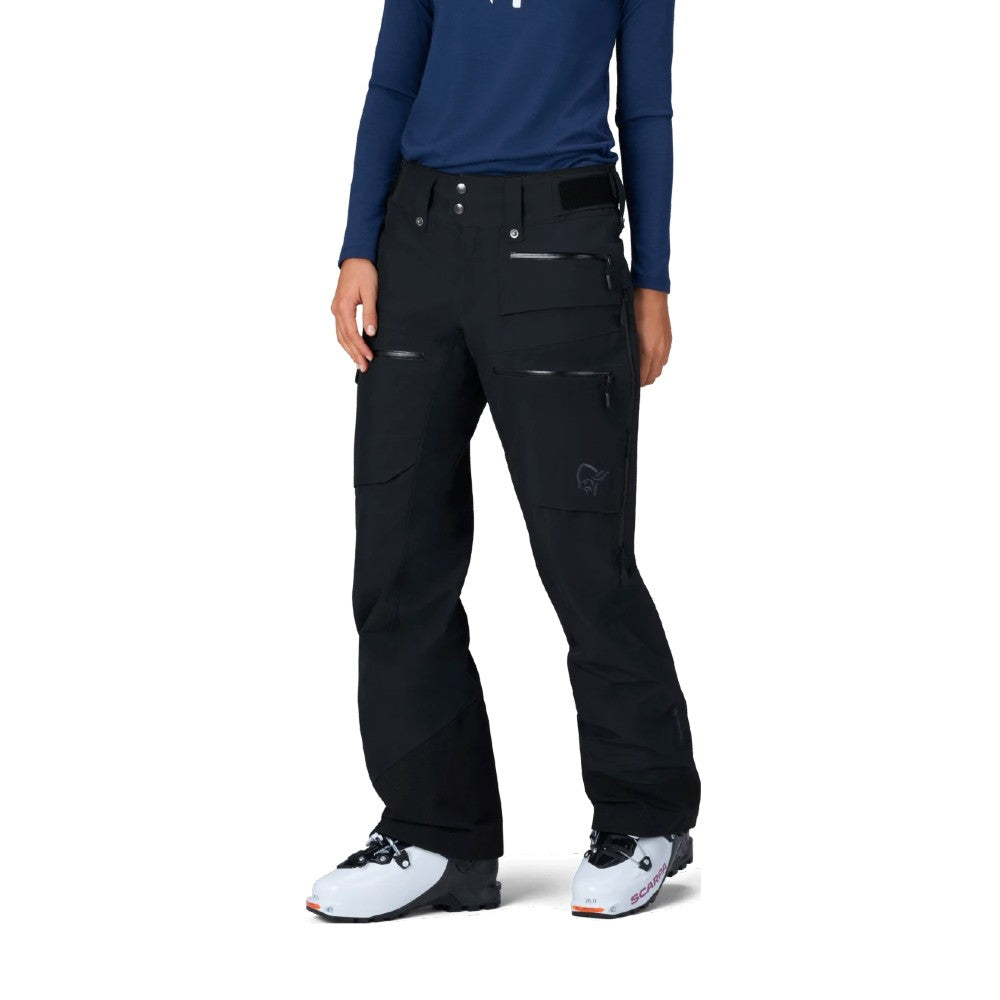 Norrona Lofoten Gore-Tex Insulated Pants for Women - Waterproof Winter Ski Pants for Cold Weather & Outdoor Activities