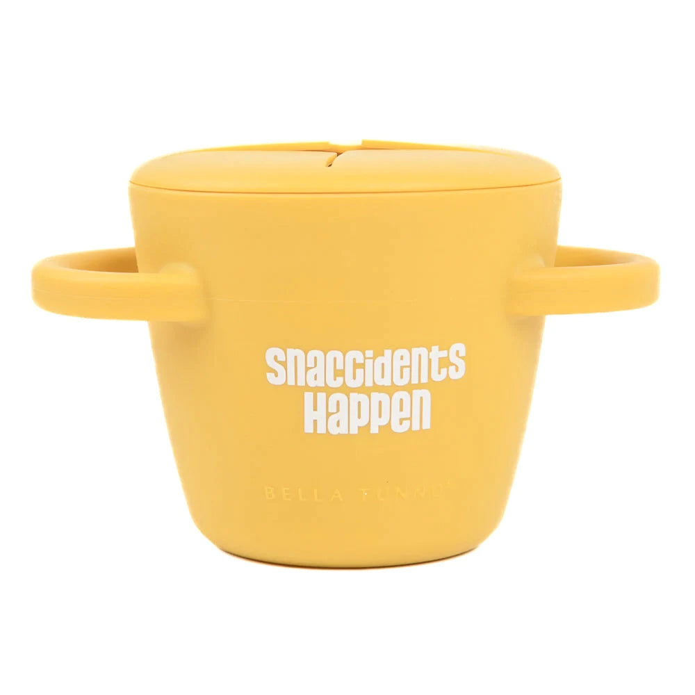 Bella Tunno Snack Cup - Leak-Proof Silicone Snack Container for Kids | Perfect for On-the-Go, Travel, School & Car Rides | BPA-Free Toddler Snack Holder