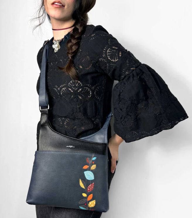 Stylish Espe Petal Messenger Bag for Women & Men - Durable Crossbody Shoulder Bag - Perfect for Work, Travel & Daily Use