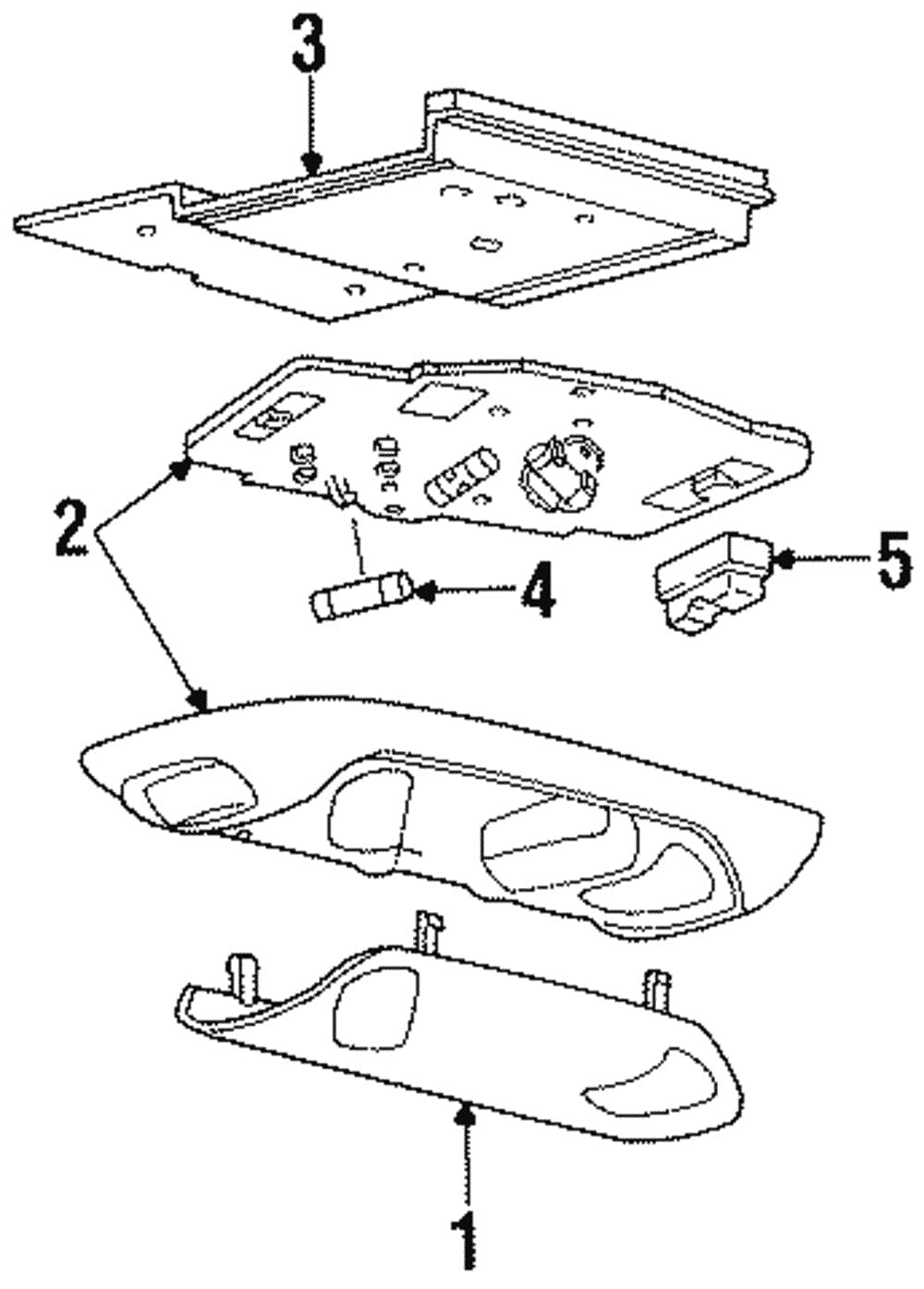 Ford F7DZ-13752-AA Switch Assembly - Genuine OEM Replacement Part for Ford Vehicles - Perfect for Electrical System Repairs & Maintenance
