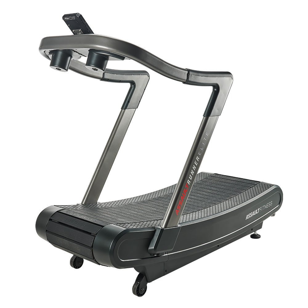 Assault Fitness AssaultRunner Elite - High-End Curved Treadmill for Home & Gym Workouts - Perfect for HIIT, Cardio & Endurance Training