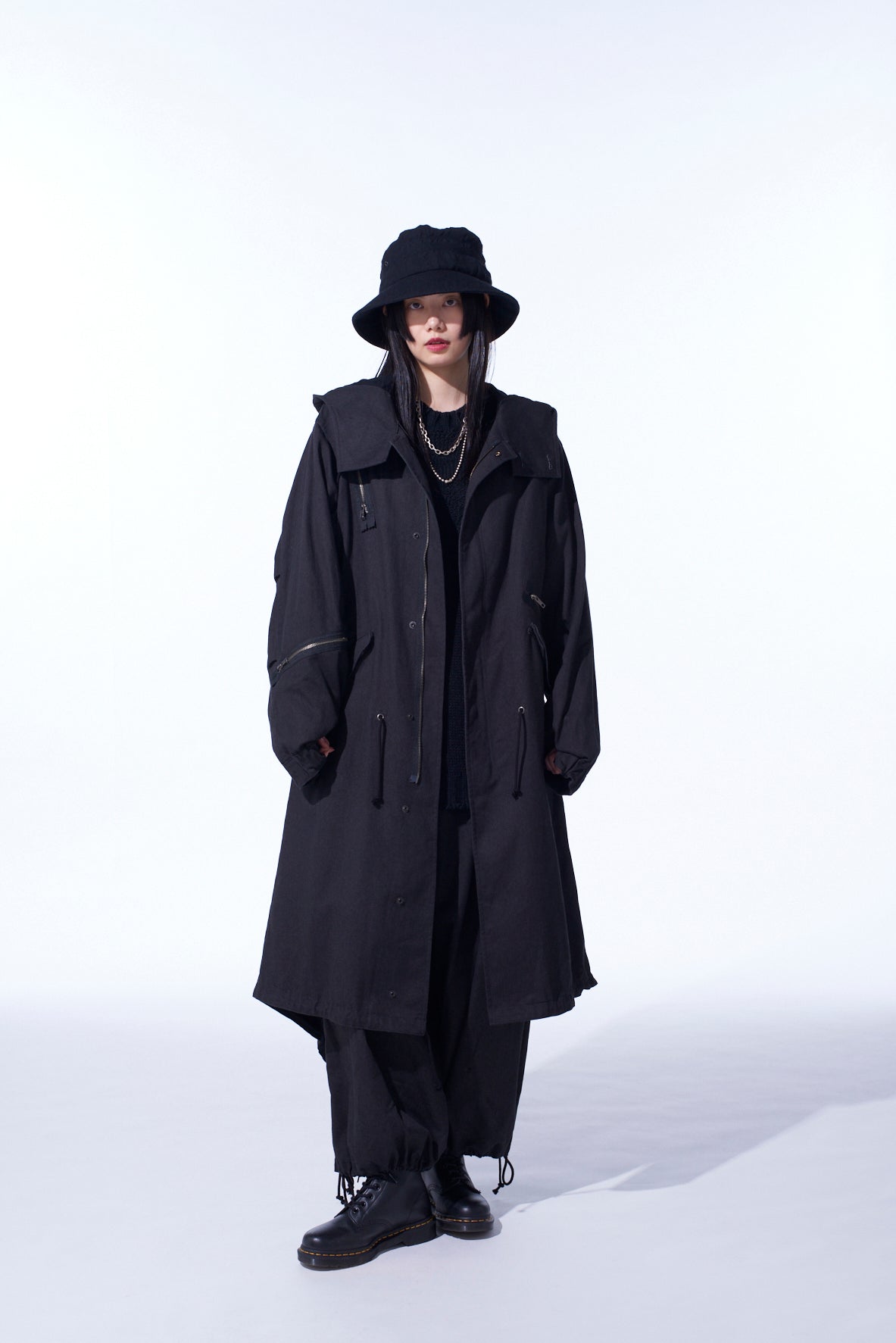 Men's Cotton Drill Zipper Mods Coat - Lightweight Casual Jacket for Outdoor Activities & Streetwear Fashion