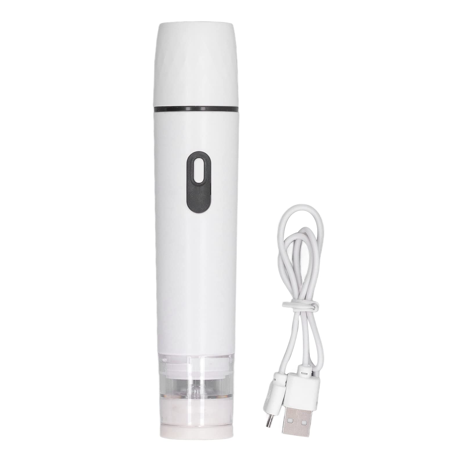 **Cordless Electric Air Pump Vacuum Sealer - Handheld Automatic Food Vacuum Sealing Machine for Fresh Food Storage | Compact & Portable for Kitchen, Travel & Camping (White)**