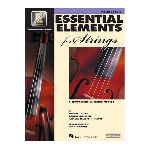 Essential Elements for Strings - Violin Book 2: Comprehensive Method for Learning Violin | Perfect for Beginners & Intermediate Students | Practice at Home, School, or Orchestra