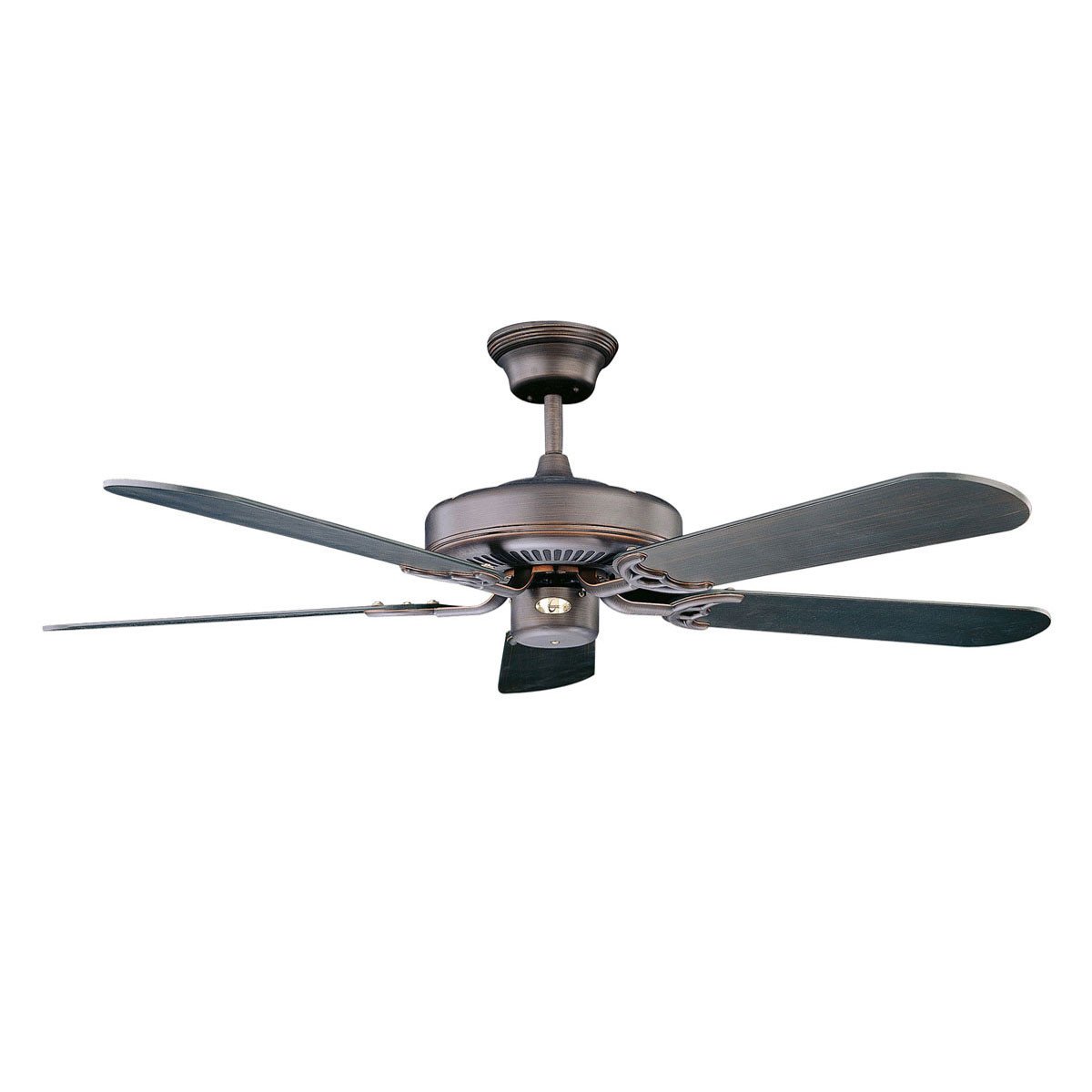 Concord Fans Decorama Small Modern 42-Inch Oil Rubbed Bronze Ceiling Fan with Light Kit - Perfect for Bedroom, Living Room & Office Spaces