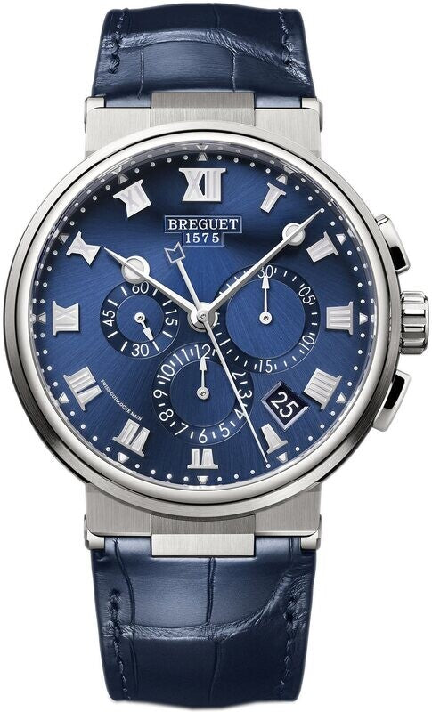 Breguet Marine 5527 Titanium Chronograph Men's Watch - Luxury Dive Watch for Water Sports & Formal Occasions