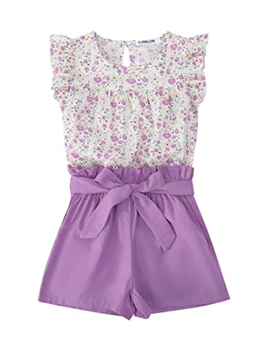 Purple Flower Print