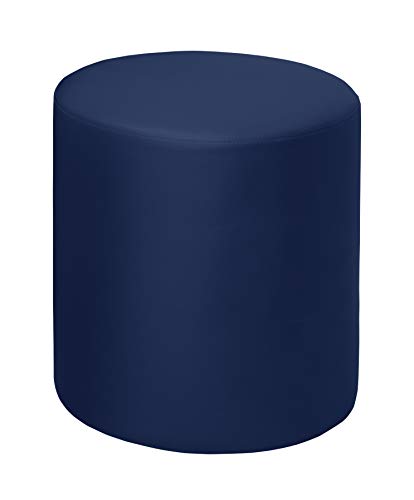 Regency Ottoman Logan 18 Inch Navy Blue Storage Bench - Perfect for Living Room, Bedroom, or Entryway Seating and Organization