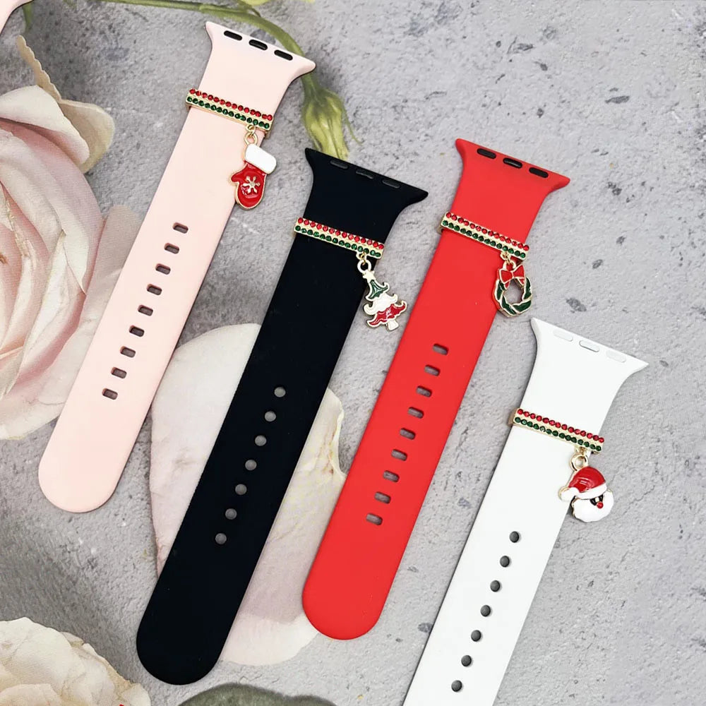 Festive Christmas Watch Band for Apple Watch & Samsung Galaxy - Holiday Party & Gift Giving Accessories