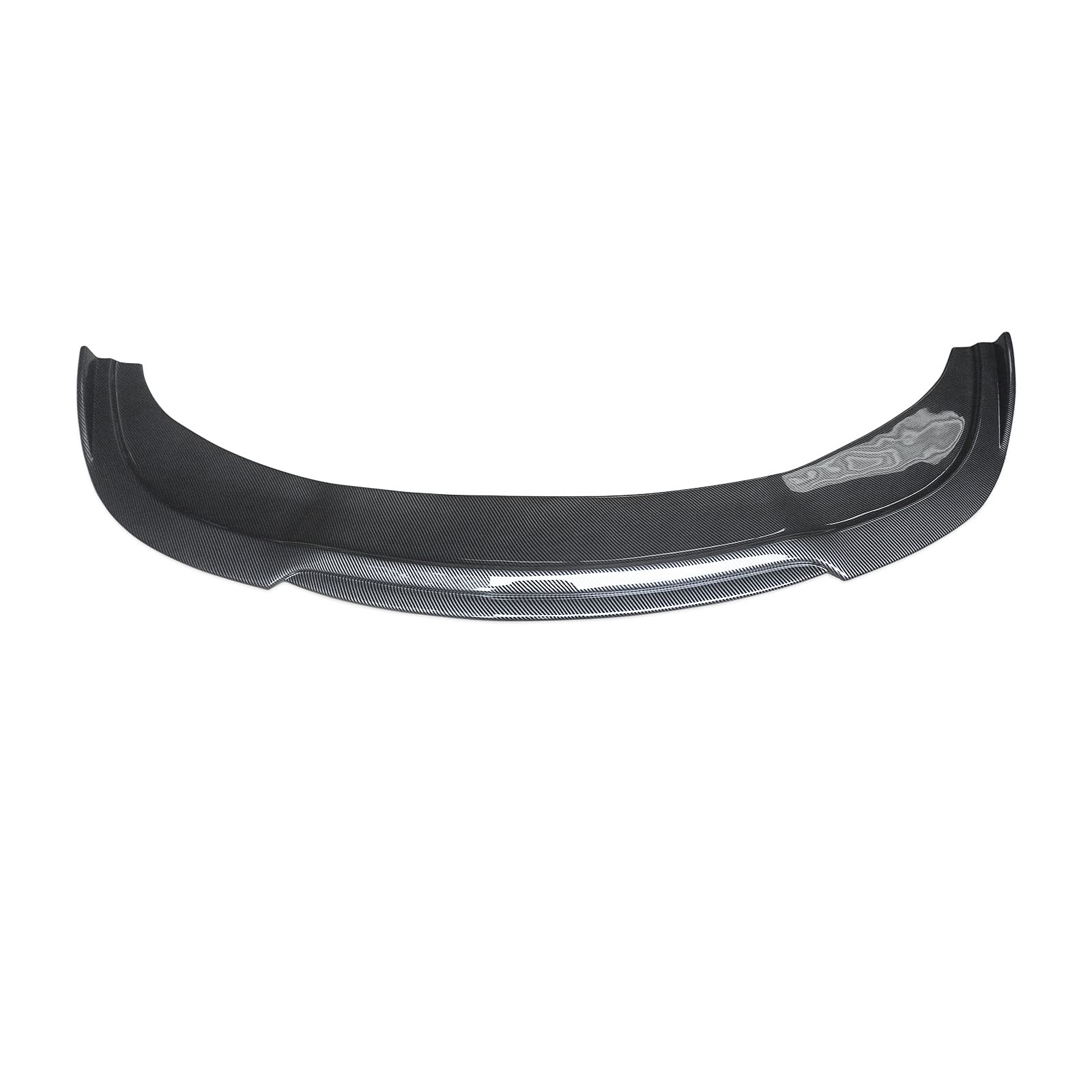 NINTE Front Lip Spoiler for 2015-2020 Chrysler 300 RT - ABS Painted Carbon Fiber Double-Deck Style Bumper Splitter - Aggressive Look & Enhanced Aerodynamics for Street & Show Cars